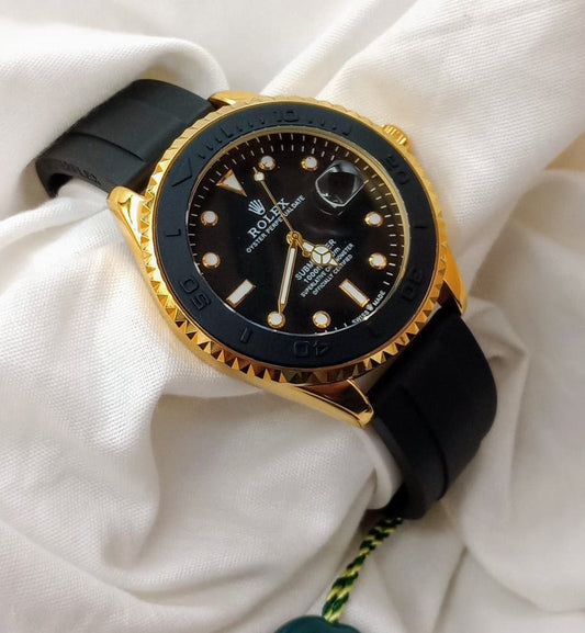 Rlx Yacht Master 40 Strap Watch - Rotating Bezel